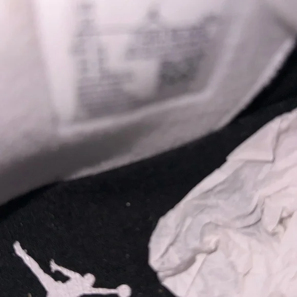 Air Jordan Retro 4 Sneakers in Black and Gray - Picture 7 of 8